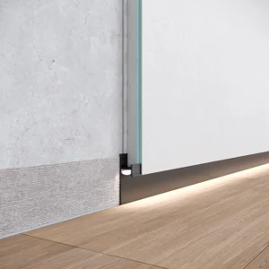Aliuminės paslėptos grindjuostės shadow gap su LED