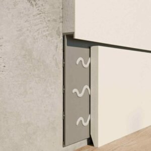 Įleidžiamos grindjuostės profilis MDF 12,5x100 mm